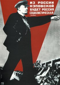 Uit de NEP Rusland zal het socialistische Rusland komen!