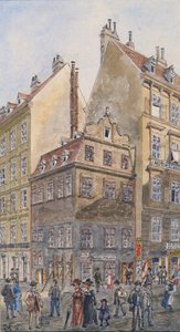 De Salzgries in Wenen (hoek Diepe Gracht)