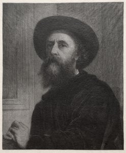 George Frederick Watts, 1887 door Gustav Kruell