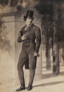 Gustave Brion - Marius Pontmercy door Gustave Brion