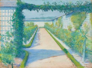 Moestuin, Yerres door Gustave Caillebotte