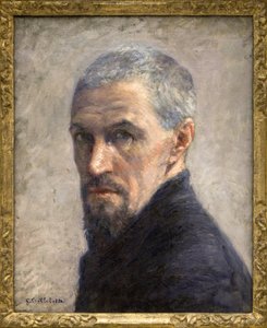 Portret van Gustave Caillebotte