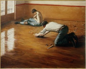 Vloerschrapers door Gustave Caillebotte