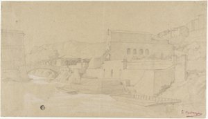 Italiaans Stadje aan een Rivier