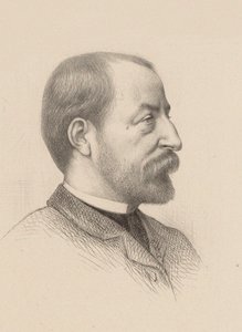 Portret van de componist Camille Saint-Saëns 1835-1921, 1884 door Gustave Clarence Rodolphe Boulanger