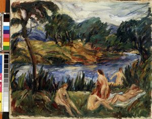 Vrouwen bij de rivier