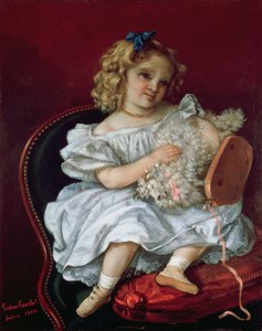 Beatrice Bouvet 1864 door Gustave Courbet