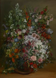 Boeket Bloemen in een Vaas