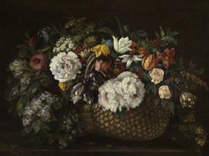 Bloemen in een Mand