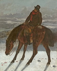 Jager te paard, ca. 1864