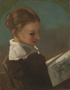 Juliette Courbet op tienjarige leeftijd