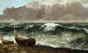 Le Vague, ca. 1869/70 door Gustave Courbet