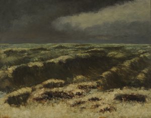 Stormachtige zee