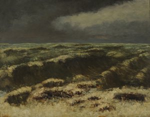 Stormachtige zee