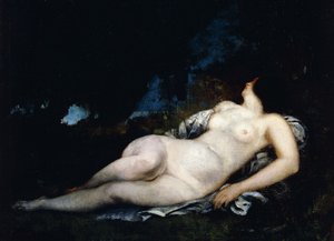Studie voor een slapende vrouw