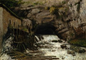 De Bron van de Loue door Gustave Courbet