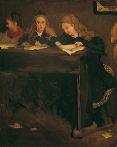 Drie Schoolmeisjes, 1860