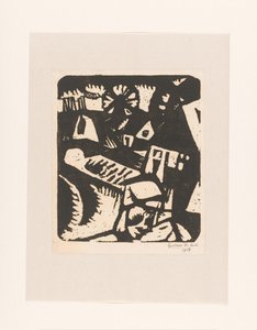 Landschap door Gustave De Smet (signed by artist)