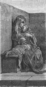 Een Koude Rustplaats door Gustave Dore