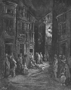 Bluegate Fields door Gustave Dore