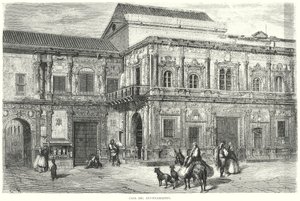 Stadhuis (gravure) von Gustave Dore