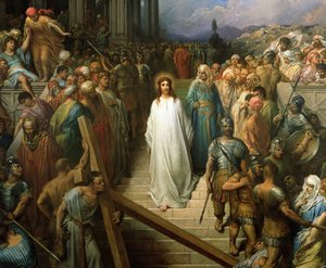 Christus Verlaat het Praetorium door Gustave Dore