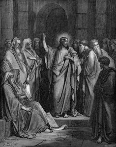 Christus in de synagoge