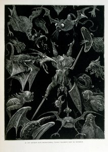 Croque-Mitaine; 1863 illustratie, door Gustave Dore