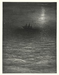 Gustave Doré illustratie voor Coleridge