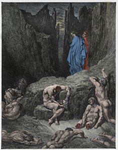 Inferno, Canto 29: Virgil berispt Dante