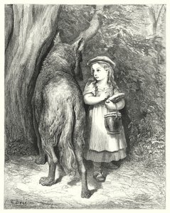 Roodkapje door Gustave Dore