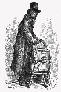 Limonadeverkoper, 1872 door Gustave Dore