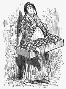 Oranje Vrouwen, 1872 door Gustave Dore