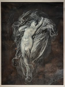 Paolo en Francesca da Rimini in de Hel, voor 1861 door Gustave Dore