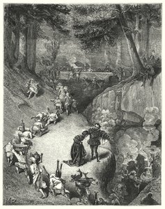 Riquet a La Houppe; Ricky met de Kuif door Gustave Dore