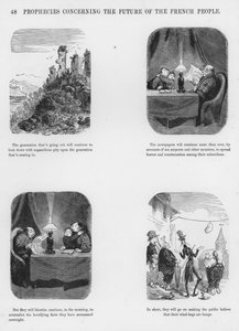 Humoristische en Groteske Schetsen door Gustave Dore (gravure) door Gustave Dore