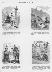 Humoristische en groteske schetsen door Gustave Dore door Gustave Dore