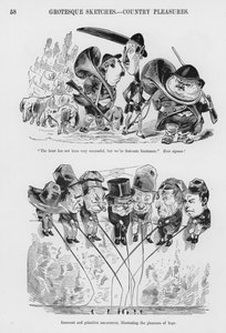 Humoristische en Groteske Schetsen door Gustave Dore (gravure) door Gustave Dore
