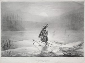 Het Brekende IJs, Souvenir van Noorwegen door Gustave Dore