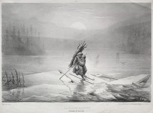 Het Brekende IJs, Souvenir van Noorwegen door Gustave Dore