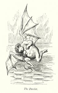 De Devilet (gravure) door Gustave Dore