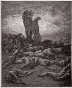 De Goddelijke Komedie (La Divina Commedia), Purgatorio, Canto 20: De zielen van de gierigen - door Dante Alighieri (1265-1321) - Illustratie door Gustave Doré (1832-1883)