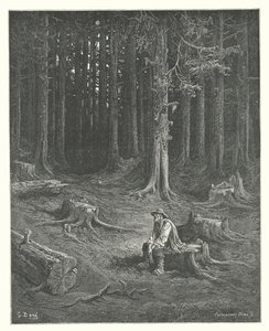 De Fabels van La Fontaine: Het Bos en de Houthakker