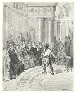 De Fabels van La Fontaine: De Boer van de Donau door Gustave Dore