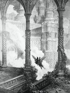 De Razernij van Orlando door Gustave Dore