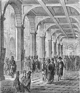 De Koninklijke Beurs, 1872 door Gustave Dore