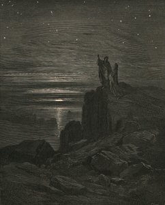 Toen we weer naar buiten kwamen, zagen we de sterren, ca. 1890