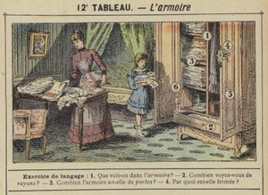 De kast (kleur litho)