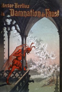 De verdoemenis van Faust, c.1900 door Gustave Fraipont