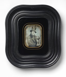 [Een heer, mogelijk Frédéric Brisson] door Gustave Le Gray